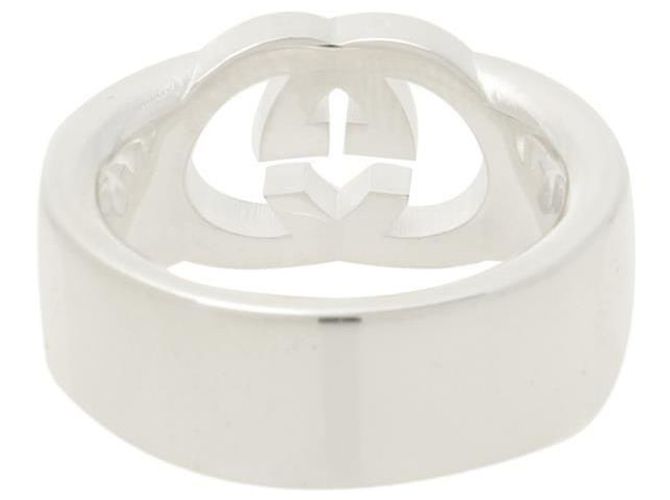 Gucci Anello Chevalier Intrecciato Argento - Ansicht 2