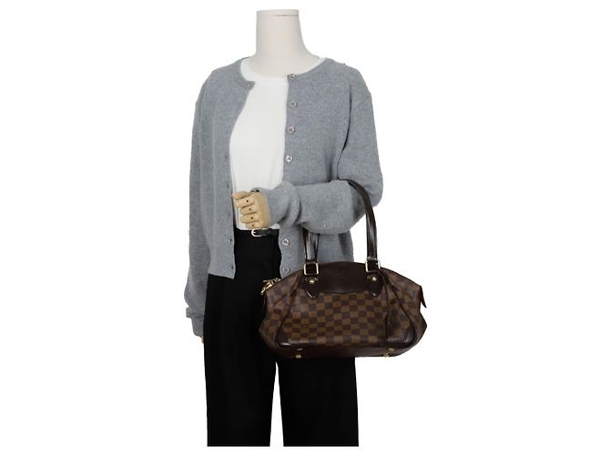 Louis Vuitton Bolso Tote Verona PM Castaño - vista 10