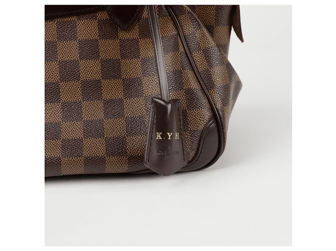 Louis Vuitton Bolso Tote Verona PM Castaño - vista 3
