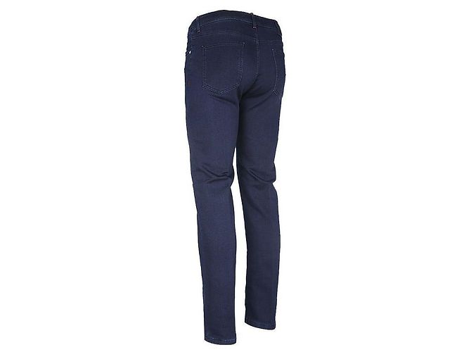 Kiton Logo Tab Wool Denim Pants Black - view 6