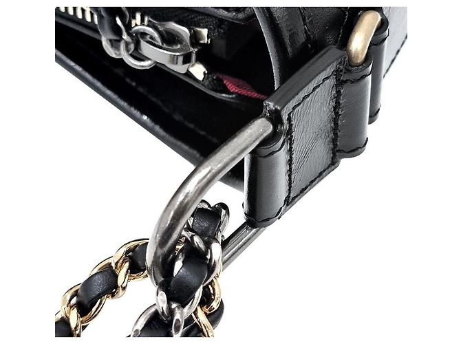 Chanel Borsa Hobo Gabrielle Small Nero - vista 4