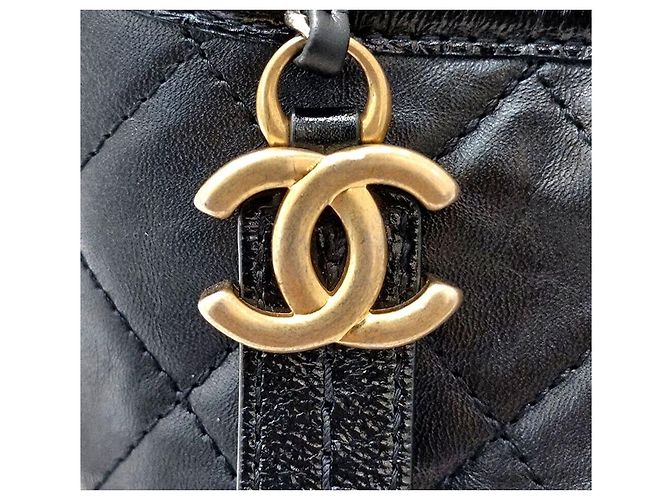 Chanel Borsa Hobo Gabrielle Small Nero - vista 8