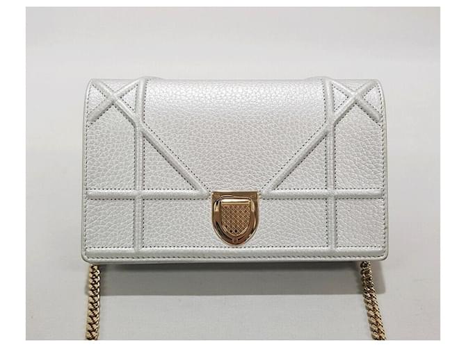 Dior Borsa a tracolla Lama Chain Argento - vista 2