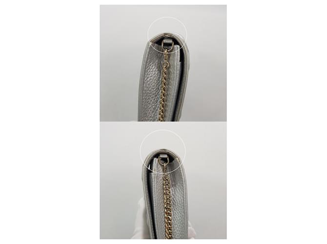 Dior Borsa a tracolla Lama Chain Argento - vista 4