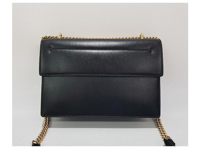 Salvatore Ferragamo Nuova Borsa Vara Chain a Tracolla Nero - vista 5