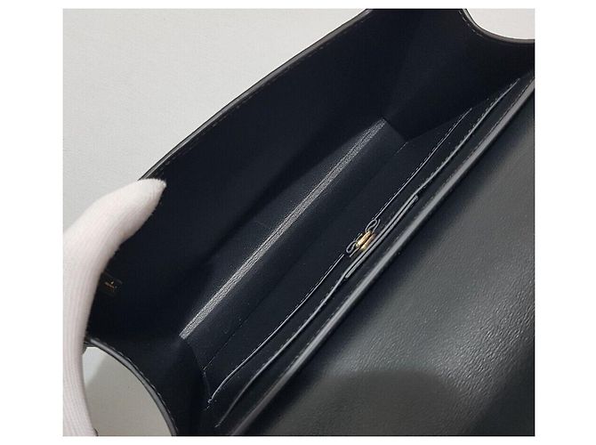 Salvatore Ferragamo Nuova Borsa Vara Chain a Tracolla Nero - vista 7