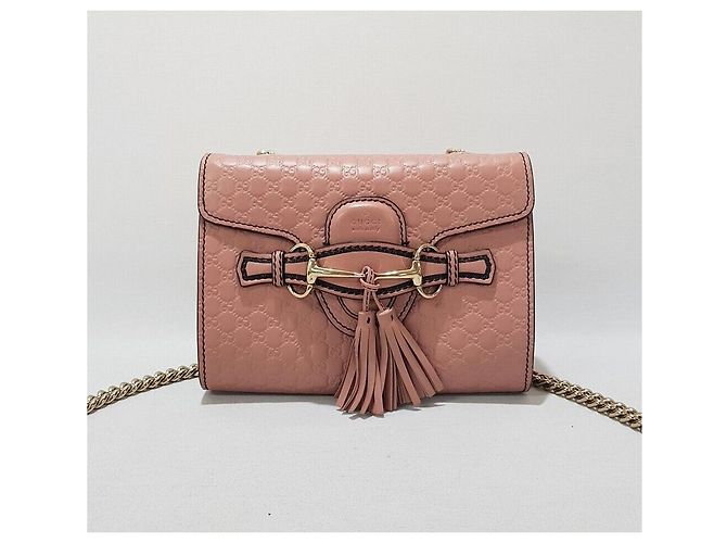 Gucci Mini borsa a catena Rosa - vista 2