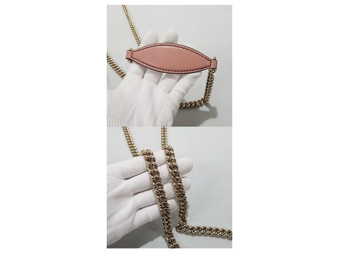 Gucci Mini borsa a catena Rosa - vista 6