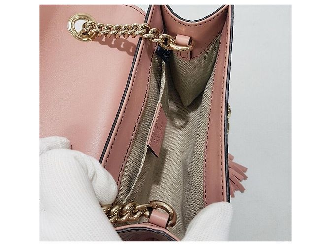 Gucci Mini borsa a catena Rosa - vista 9