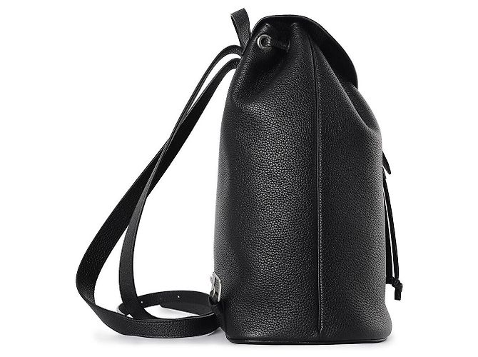 Céline Grained Calfskin Large Backpack Black - view 4
