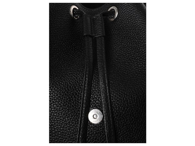 Céline Grained Calfskin Large Backpack Black - view 8