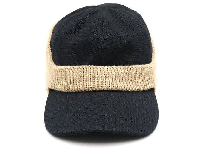 Jacquemus Cappellino con logo ricamato laterale e paraorecchie da donna Marrone - vista 3