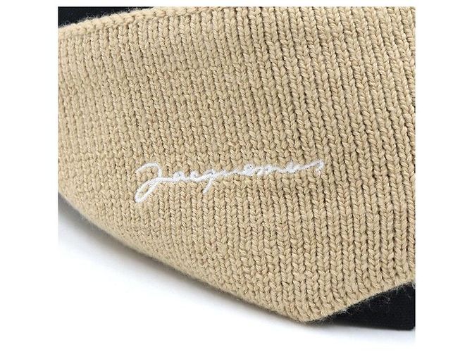Jacquemus Cappellino con logo ricamato laterale e paraorecchie da donna Marrone - vista 5