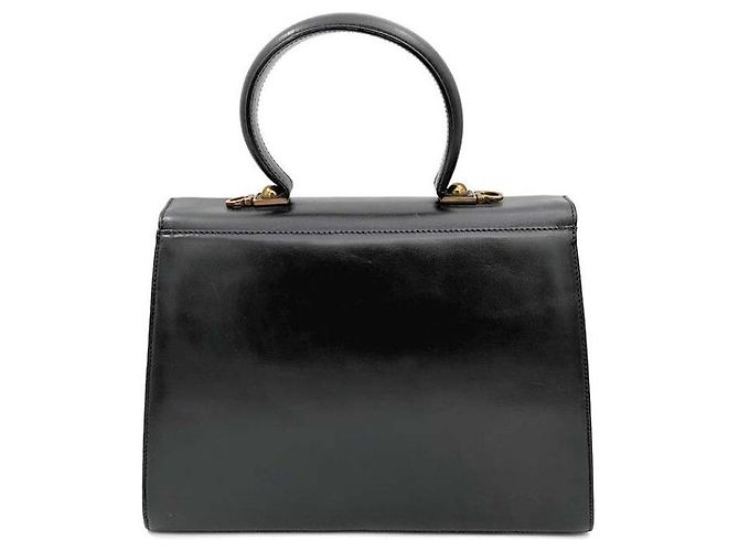 Salvatore Ferragamo Borsa Tote Kelly Nero - vista 4