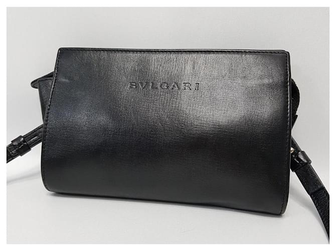 Bulgari Mini Borsa a Tracolla Hip Bag Nero - vista 2