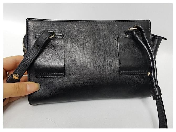 Bulgari Mini Borsa a Tracolla Hip Bag Nero - vista 4