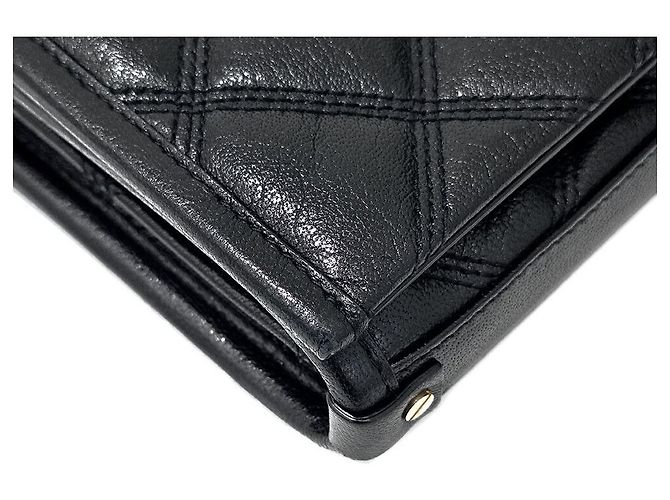 Saint Laurent Borsa a catena Monogram Becky Nero - vista 6