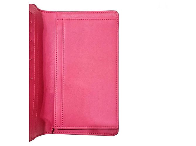 Chanel Portafoglio lungo Rosa - vista 4