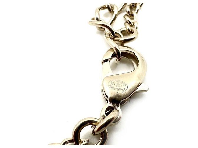Chanel Halskette mit Herz-Logo Golden - Ansicht 4