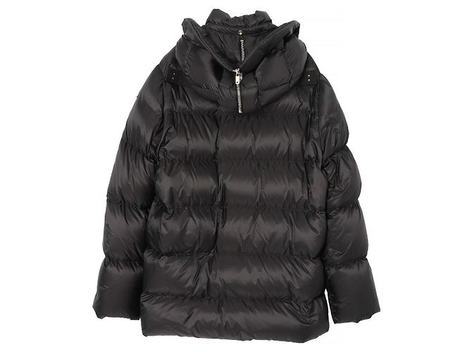 Moncler CYCLOPIC Hooded Down Coat Black - view 2