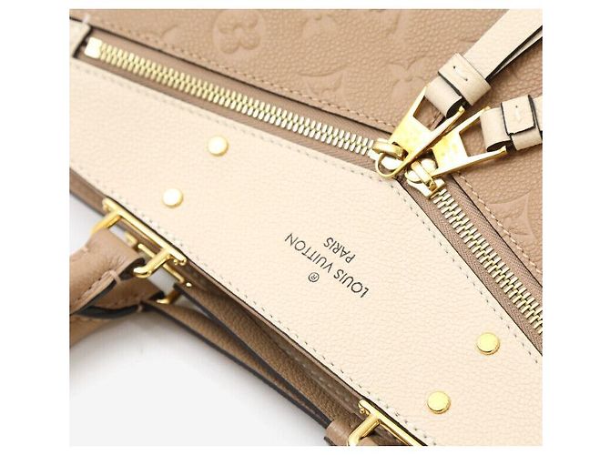 Louis Vuitton Sully PM Monogram Empreinte Crossbody Bag Orange - view 6