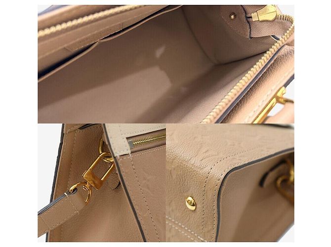 Louis Vuitton Sully PM Monogram Empreinte Crossbody Bag Orange - view 7