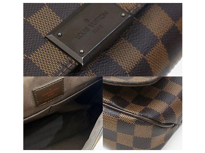 Louis Vuitton Borsa a tracolla District PM Damier Multicolore - vista 7