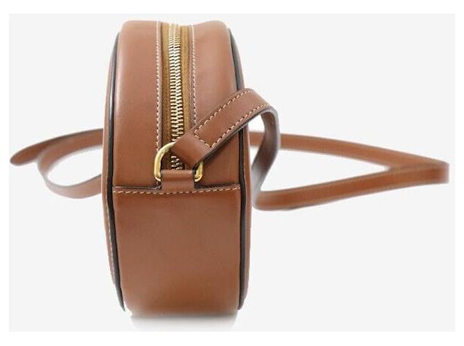 Céline Borsa a tracolla Oval Pulse Marrone - vista 2