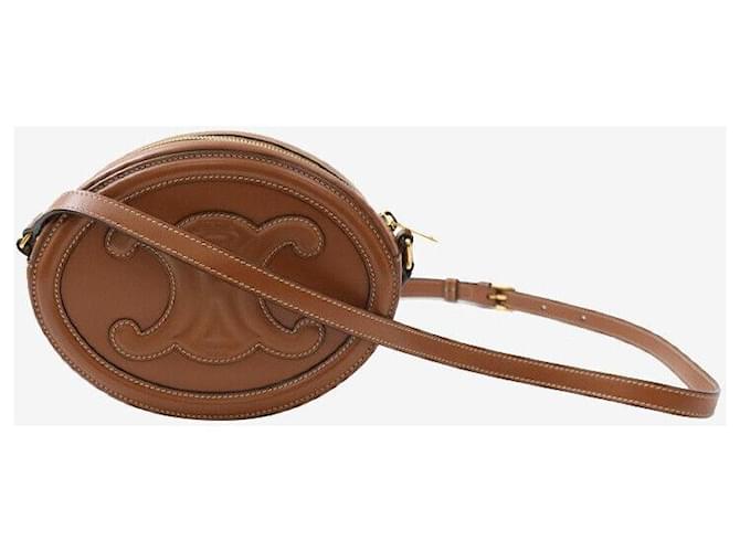 Céline Borsa a tracolla Oval Pulse Marrone - vista 3