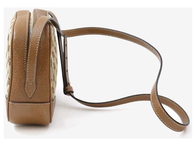 Gucci Borsa a tracolla GG Disco Brown Marrone - vista 2
