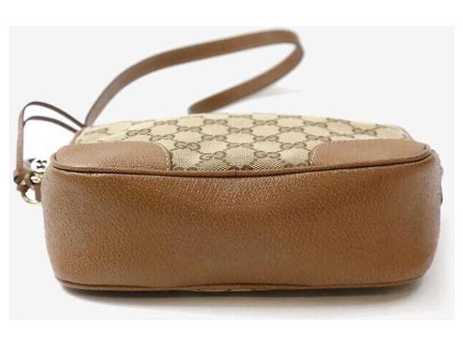 Gucci Borsa a tracolla GG Disco Brown Marrone - vista 4