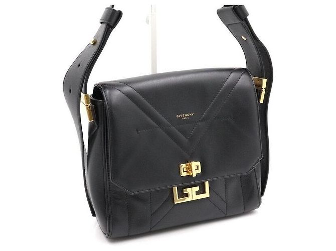 Givenchy Bolsa de Ombro e Bolsa Tiracolo Eden Medium Preta Preto - vista 3