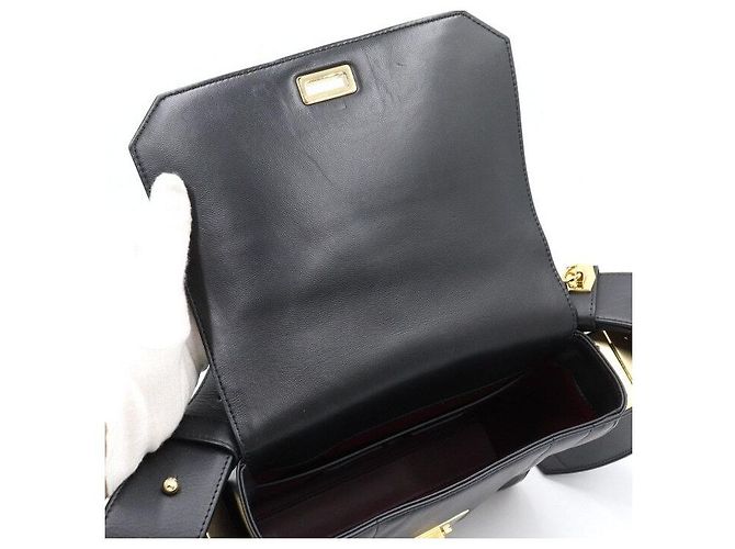 Givenchy Bolsa de Ombro e Bolsa Tiracolo Eden Medium Preta Preto - vista 7
