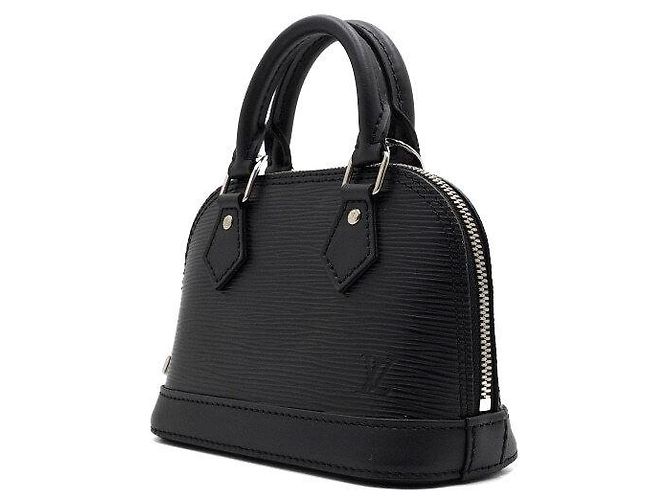 Louis Vuitton Borsa Nano Alma Tote, a Tracolla e a Spalla Nero - vista 2