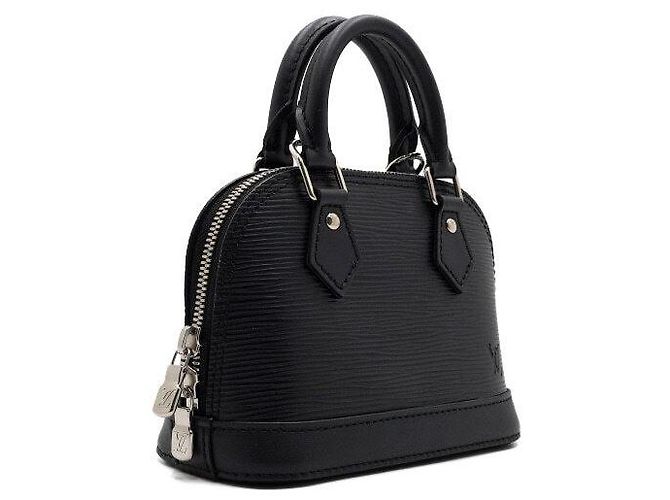 Louis Vuitton Borsa Nano Alma Tote, a Tracolla e a Spalla Nero - vista 3