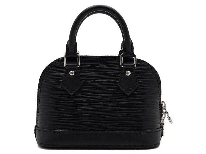Louis Vuitton Borsa Nano Alma Tote, a Tracolla e a Spalla Nero - vista 4