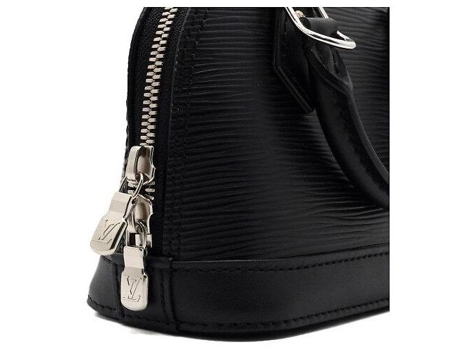 Louis Vuitton Borsa Nano Alma Tote, a Tracolla e a Spalla Nero - vista 8