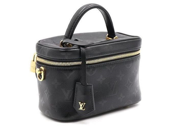 Louis Vuitton Borsa Tote e Borsa a Tracolla Vanity PM Monogram Black - vista 3