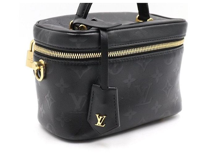 Louis Vuitton Borsa Tote e Borsa a Tracolla Vanity PM Monogram Black - vista 4