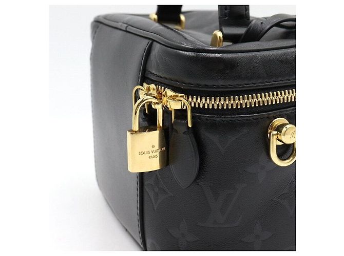 Louis Vuitton Borsa Tote e Borsa a Tracolla Vanity PM Monogram Black - vista 5