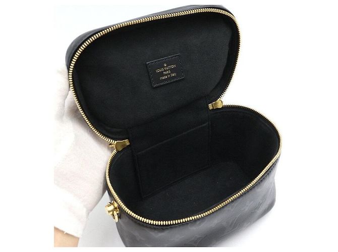 Louis Vuitton Borsa Tote e Borsa a Tracolla Vanity PM Monogram Black - vista 6