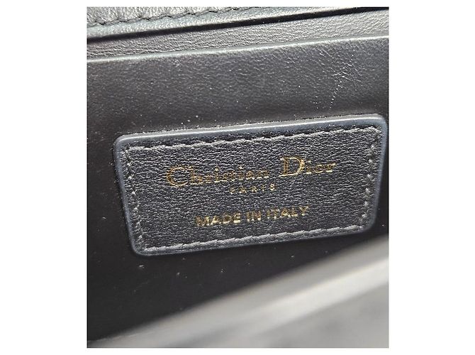 Dior Borsa a tracolla Montaigne con catena nera Nero - vista 12