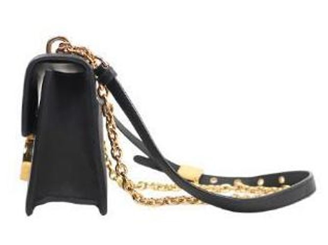 Dior Borsa a tracolla Montaigne con catena nera Nero - vista 2
