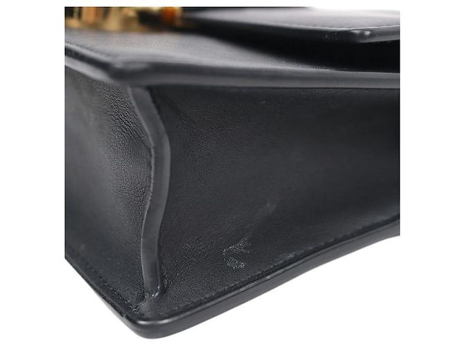 Dior Borsa a tracolla Montaigne con catena nera Nero - vista 7