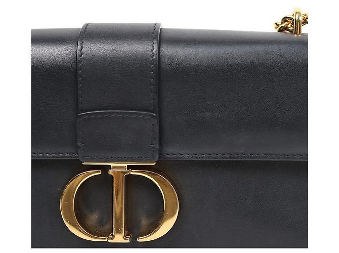 Dior Borsa a tracolla Montaigne con catena nera Nero - vista 8