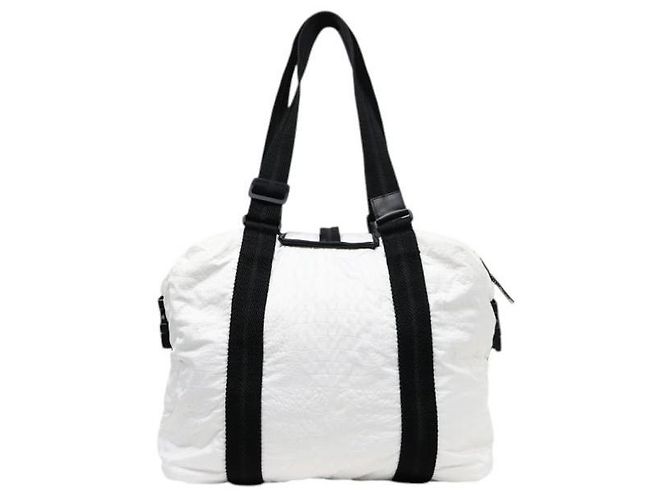 Chanel Borsa a tracolla sport bianca Bianco - vista 3