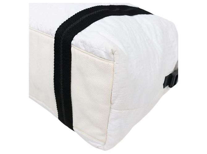 Chanel Borsa a tracolla sport bianca Bianco - vista 8