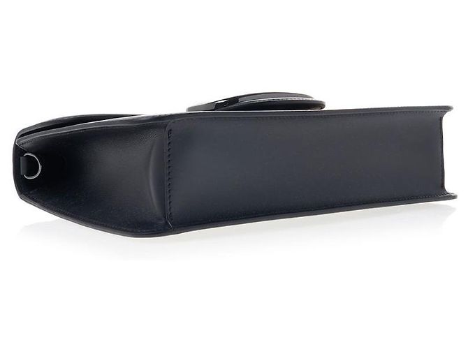 Valentino Clutch in pelle Logo Nero - vista 5