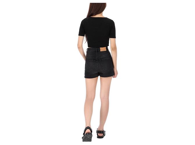 Isabel Marant Denim-Shorts Rot - Ansicht 16