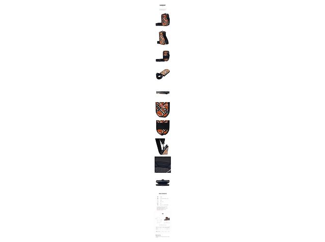 Burberry Custodia per telefono con tracolla Monogram da uomo MS PHONE CROSSBODY Multicolore - vista 11